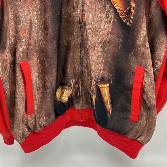 G-lll BOSTON RED SOX MENS SIZE XXL FULL ZIP WINDBREAKER RED BLUE JACKET - Picture 3 of 12